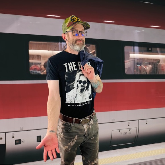 The Big Lebowski “The Dude” T-Shirt Size M - Picture 8 of 14